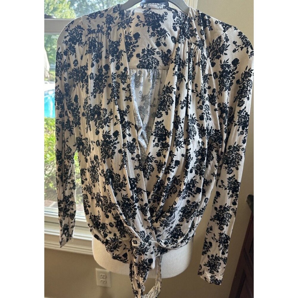 Free People Intimately‎ Bodysuit Size Small Black And Cream EXCELLENT CONDITION